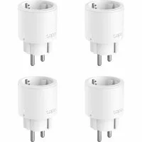 TP-LINK Tapo Nano Smart Tapo P115(4-Pack) Funk-Steckdosen-Set Innenbereich