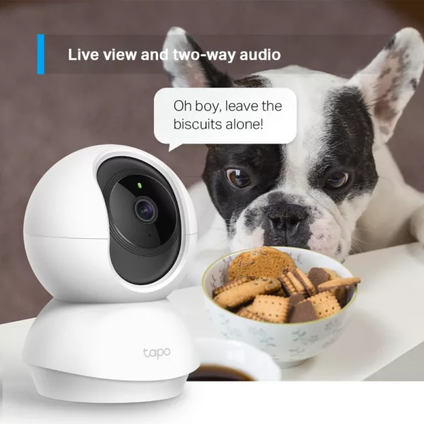 TP-Link Überwachungskamera »Tapo TC70 Pan/Tilt Home Security WiFi Kamera«, Innenbereich, (1 tlg.) – Bild 4
