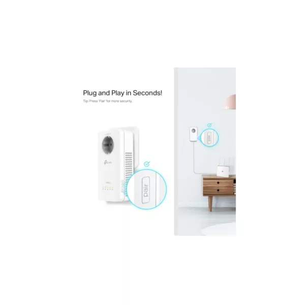 TP-Link Netzwerk-Adapter »AV1300-AC1200-Gigabit-WLAN-Powerline-KIT mit Steckdose« – Bild 3