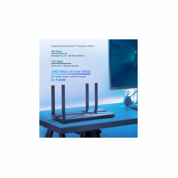 TP-Link WLAN-Router »AX3000 Dual Band Gigabit Wi-Fi 6 Router« – Bild 5
