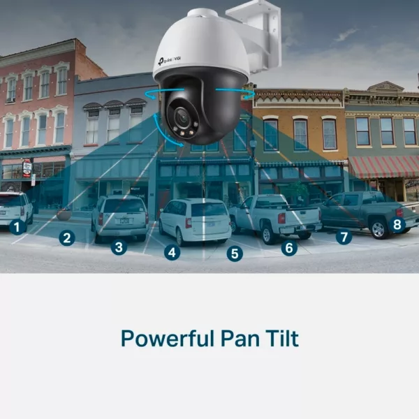TP-Link Überwachungskamera »VIGI C540(4mm) 4MP Pan/Tilt IP Netzwerkkamera«, Außenbereich, (1 tlg.) – Bild 3