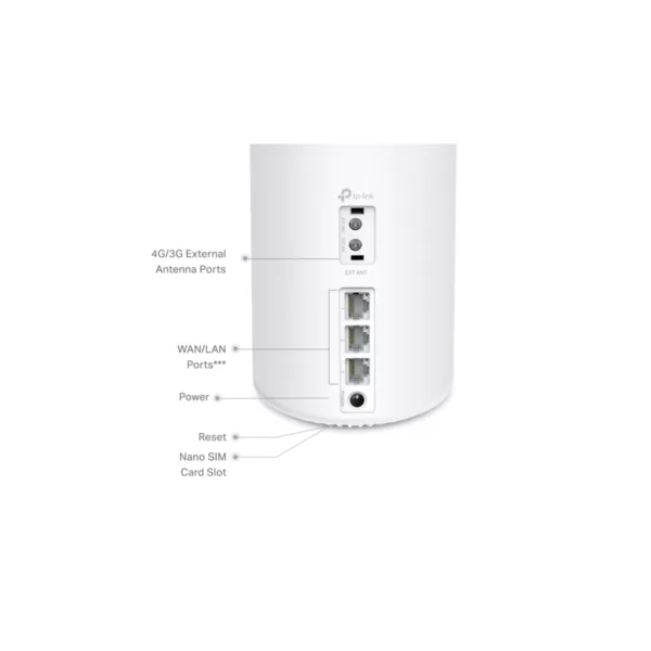TP-Link WLAN-Repeater »4G+ AX3000 Whole Home Mesh WiFi 6 Gateway« – Bild 2