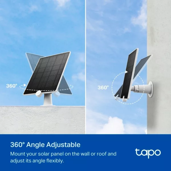 TP-Link Solarladegerät »Tapo A200 Tapo Solar Panel 4,5 Watt«, Solarpanel für Tapo Überwachungskameras – Bild 4