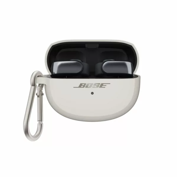 Silikonhülle für Bose Ultra Open Earbuds, Rauchweiß weißer rauch – Bild 2