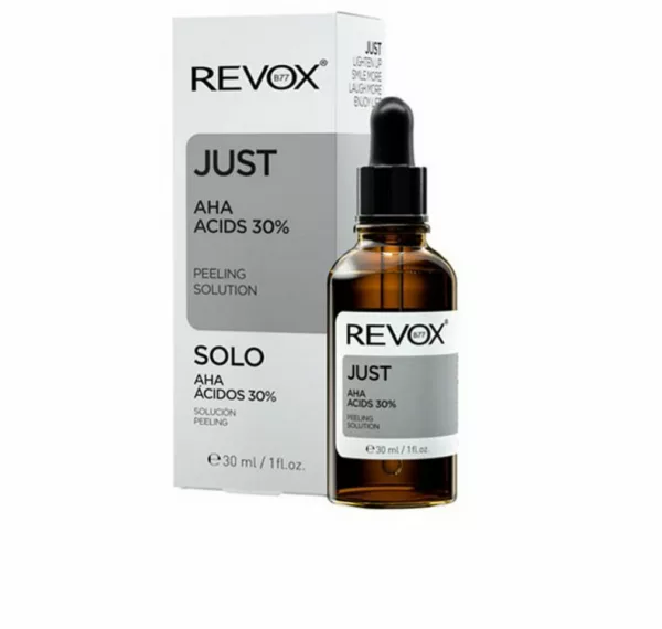 Revox Gesichtsmaske Just AHA Acids 30% Peeling Solution Serum 30ml – Bild 3