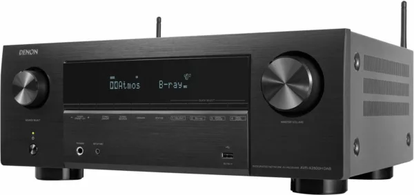 Denon AVR-X2800H DAB AV-Receiver 7.2 (Bluetooth, LAN (Ethernet), WLAN, mit DAB) – Bild 4