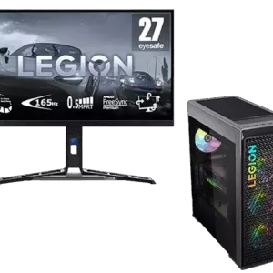 Lenovo DT Legion T5 26ARA8 A77700 1TB 32G + Monitor Y27-30 AMD Ryzen™ 7 7700 Prozessor (3,80 GHz bis zu 5,30 GHz)/Windows 11 Home 64/1 TB SSD, M.2 2280, PCIe 4.0 Performance, TLC