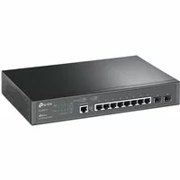 Tp-link - Managed L2 Gigabit JetStream TL-SG3210 8-Port Gigabit 2 sfp Switch