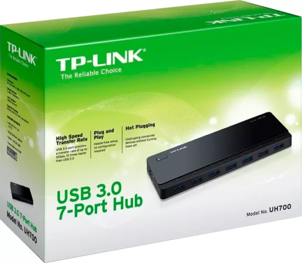 TP-Link USB-Adapter »UH700 7-Port USB 3.0 Hub«, 100 cm – Bild 2