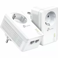 TP-Link Netzwerk-Adapter »AV1000 2-Port Gigabit Powerline Adapter mit Steckdose«