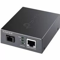 TP-LINK TL-FC311B-20 Netzwerk Medienkonverter 1000 Mbit/s 1550 nm Einzelmodus Schwarz (TL-FC311B-20)