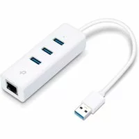 TP-Link Laptop-Dockingstation »3-Port-USB3.0-Hub & Gigabit-Ethernet-Adapter«