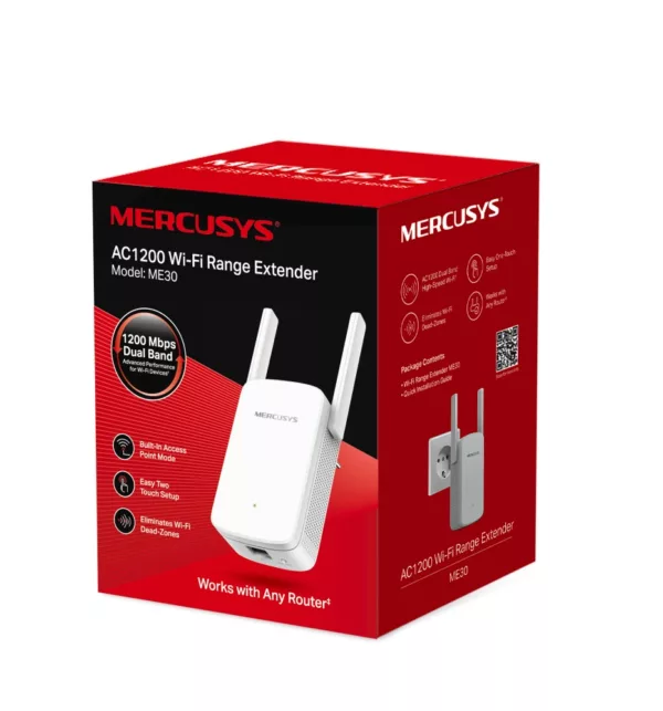 TP-Link WLAN-Repeater »Mercusys ME30 AC1200 Wi-Fi Range Extender« – Bild 3