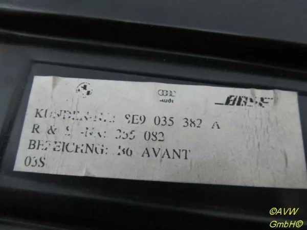 Lautsprecher hinten AUDI A4 AVANT (8E5, B6) 2.5 TDI QUATTRO BOSE,8E9035382A 132 KW