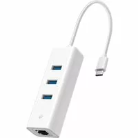 TP-Link Laptop-Dockingstation »UE330C USB Type-C 3-Port Hub & Gigabit Ethernet Adapter«