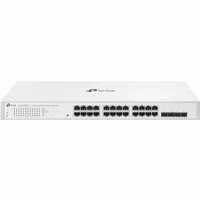 TP-LINK 24-Port Gigabit Smart Switch with 4 SFP Slots - Switch - 0