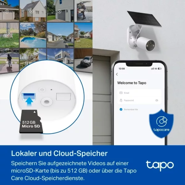 TP-Link Überwachungskamera »Tapo C410 KIT mit Solar Panel«, Außenbereich – Bild 3