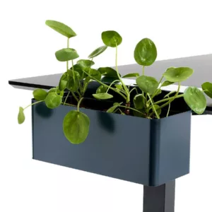APTO FLOWERBOX Blumenkasten 397x194mm mit Tischklemmen, marineblau
