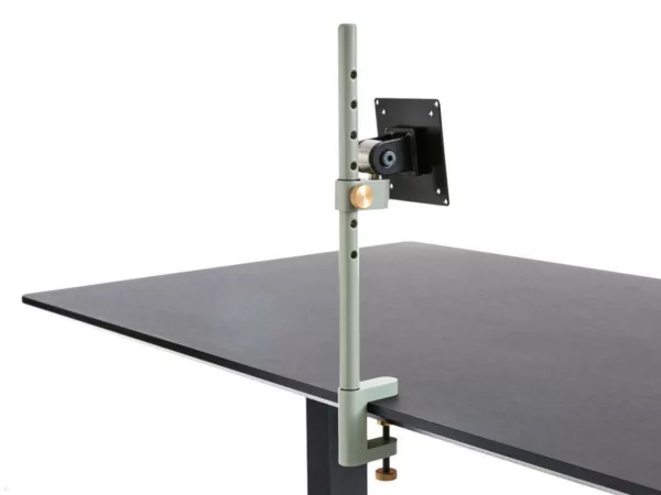 APTO Tisch Monitorhalterung bis 27 Zoll mit Tischklemme, olivgr?n