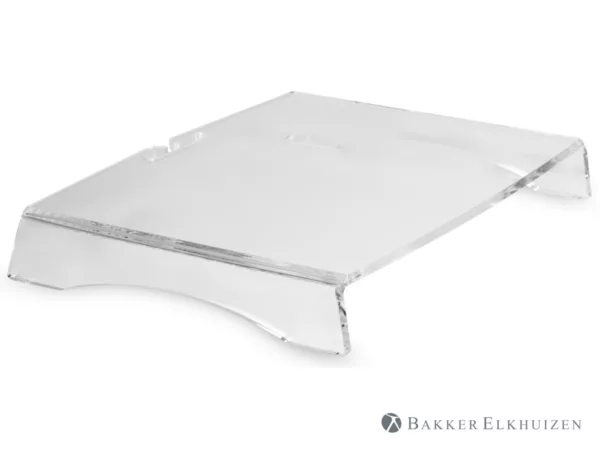 BakkerElkhuizen Q-Riser Monitor Erh?hung bis 15 kg, klares Acryl