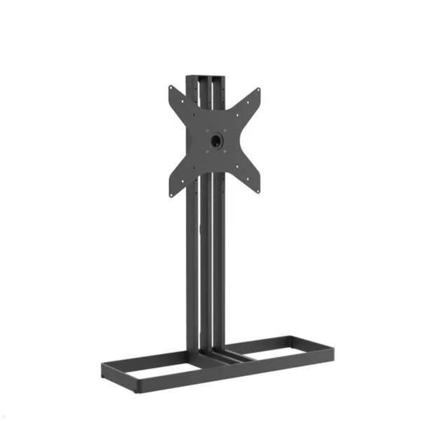 Cavus EDGE100B44 TV Bodenst?nder 1000 mm S?ule VESA 400x400, schwarz