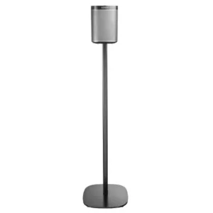Cavus Lautsprecher Standfu? mit Alu-S?ule f?r Sonos Play:1, schwarz