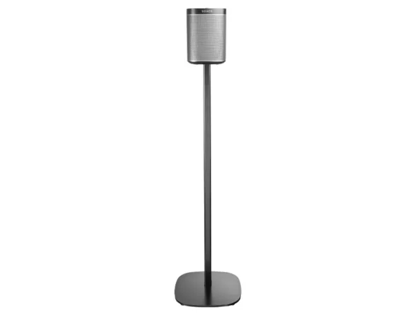 Cavus Lautsprecher Standfu? mit Alu-S?ule f?r Sonos Play:1, schwarz