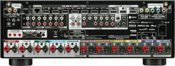 Denon AVC-X4800H Lautsprecher (Bluetooth, LAN (Ethernet) – Bild 3