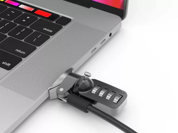 Compulocks Ledge Slot Adapter MacBook Pro 16 Zoll mit Zahlenschloss