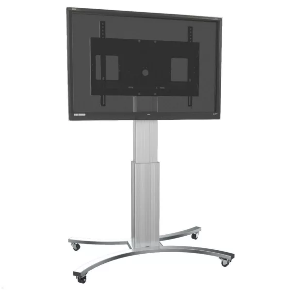 Conen SCETAC mobiler elektrischer TV St?nder 55 - 100 Zoll, silber