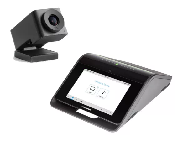 Crestron Mercury Video Konferenzsystem mit Huddly IQ Kamera