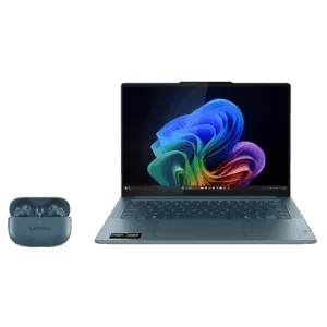 Lenovo Yoga Pro 7 14" (R7-32GB-1TB) + Earbuds AMD Ryzen™ AI 7 350 Prozessor (2,00 GHz bis zu 5,00 GHz)/Windows 11 Pro 64/1 TB SSD M.2 2242 PCIe 4.0 TLC