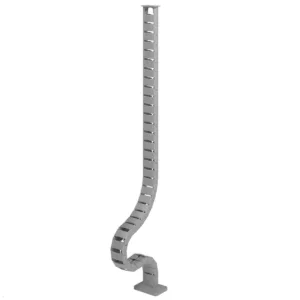 Dataflex Addit Kabelf?hrung/Kabelwurm f?r Steh-Sitz Tisch 130 cm, grau (34.472)