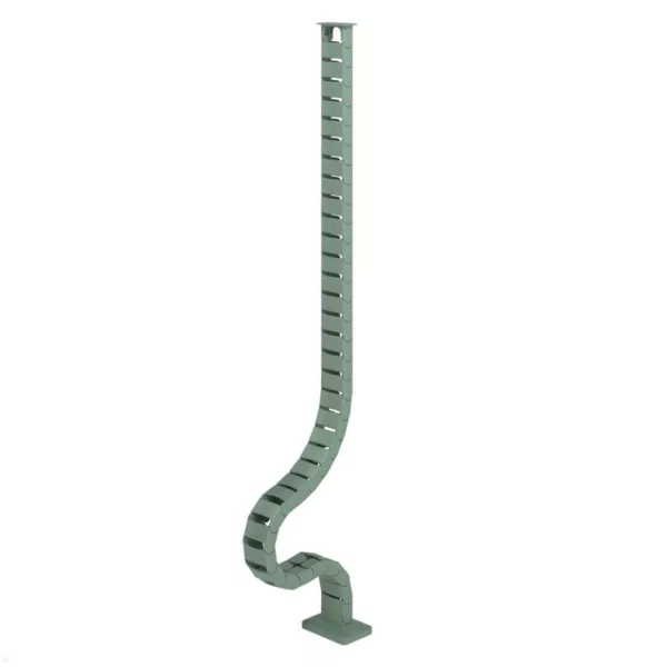 Dataflex Addit Kabelf?hrung/Kabelwurm f?r Steh-Sitz Tisch 130 cm, gr?n (34.479)