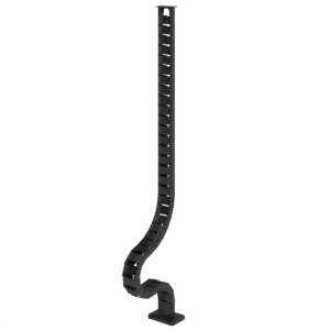 Dataflex Addit Kabelf?hrung/Kabelwurm f?r Steh-Sitz Tisch 130 cm, schwarz (34.47...