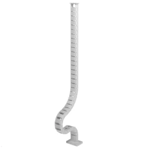 Dataflex Addit Kabelf?hrung/Kabelwurm f?r Steh-Sitz Tisch 130 cm, wei? (34.470)