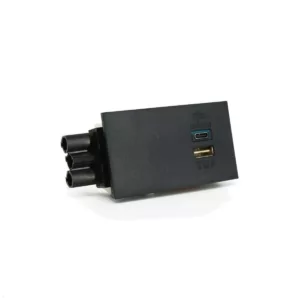 Dataflex Bento Desktop Locker Zubeh?r USB A/C Ladestation 30W (26.103), schwarz
