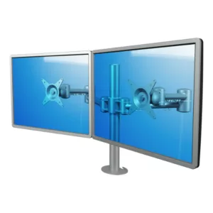 Dataflex Viewmate Monitorhalterung f?r 2 Monitore (52.632) silber