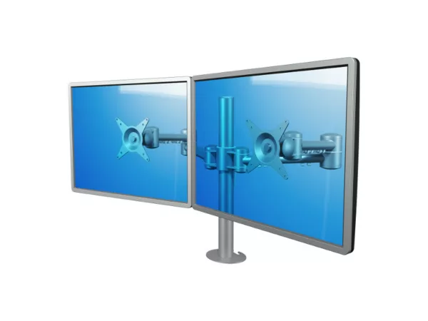Dataflex Viewmate Monitorhalterung f?r 2 Monitore (52.632) silber