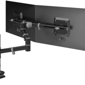 Dataflex Viewgo Monitorhalterung f?r 2 Bildschirme, schwarz (48.133)
