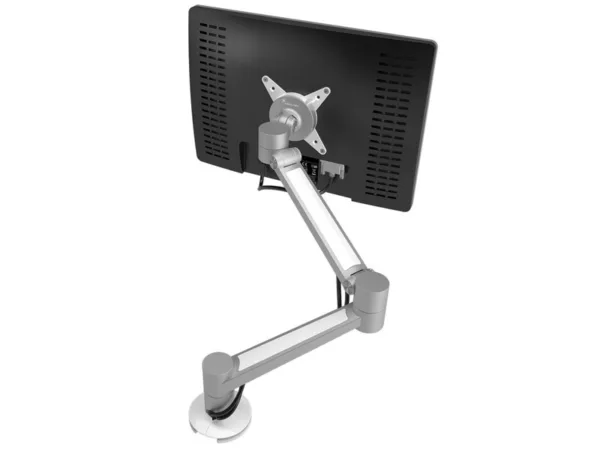 Dataflex Viewlite Plus Monitor Tischhalterung, silber-wei? (58.622)