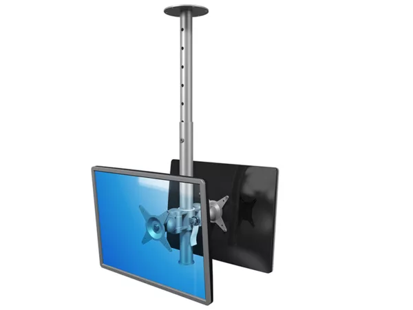 Dataflex Viewmate 2-fach Deckenhalterung (52.572), silber