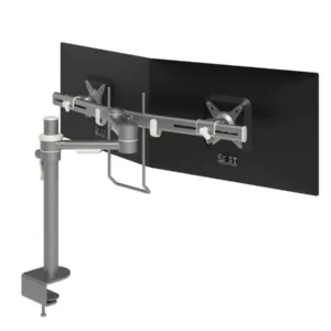 Dataflex Viewmate Monitor Tischhalterung f?r 2 Monitore (52.602), silber