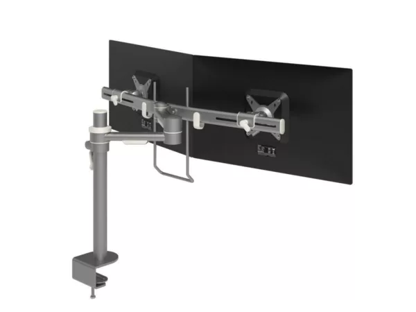 Dataflex Viewmate Monitor Tischhalterung f?r 2 Monitore (52.602), silber