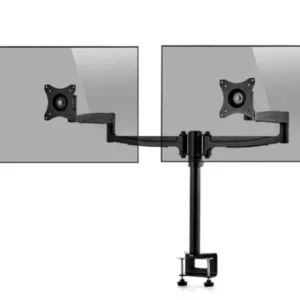 Edbak DM121 Dual Display Tischhalterung schwenkbar, 19-27 Zoll