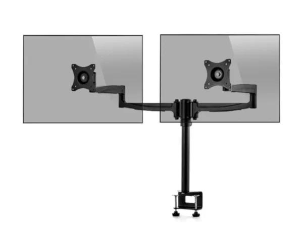 Edbak DM121 Dual Display Tischhalterung schwenkbar, 19-27 Zoll