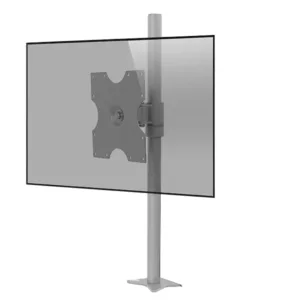 Edbak MSV2S Monitorhalterung mit Tischklemme, silber