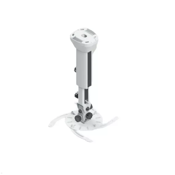 Edbak PMV100W H?henverstellbarer Beamer Deckenhalter 475 - 650 mm, 30 kg, wei?