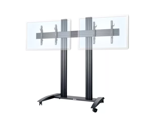 Edbak TRV300 mobiler Dual Monitorst?nder, 42-55 Zoll