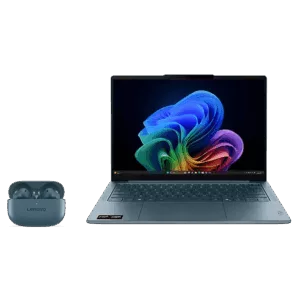 Lenovo Yoga Slim 7 14" (R7-32GB-1TB) + Earbuds AMD Ryzen™ AI 7 350 Prozessor (2,00 GHz bis zu 5,00 GHz)/Windows 11 Home 64/1 TB SSD M.2 2242 PCIe 4.0 TLC